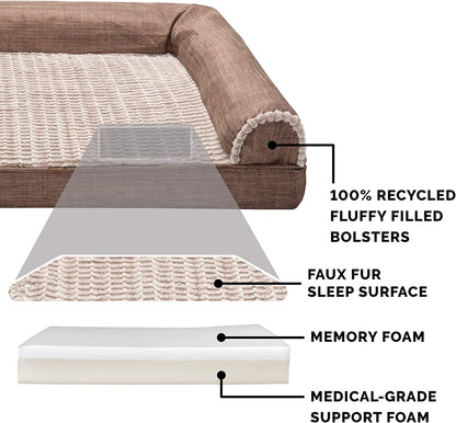 XL Orthopedic Luxury Dog Bed