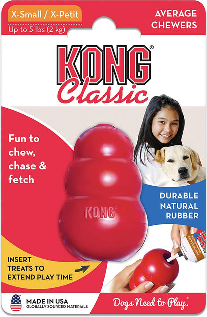 Extra Small  KONG Natural Rubber Chew Toy 