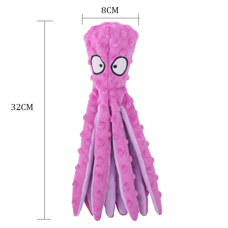 Pet Plush Octopus