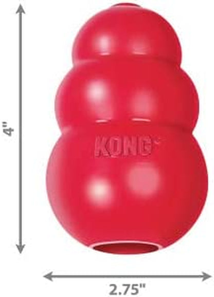 Large Natural Rubber KONG Chew Toy 