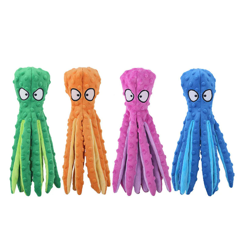 Pet Plush Octopus