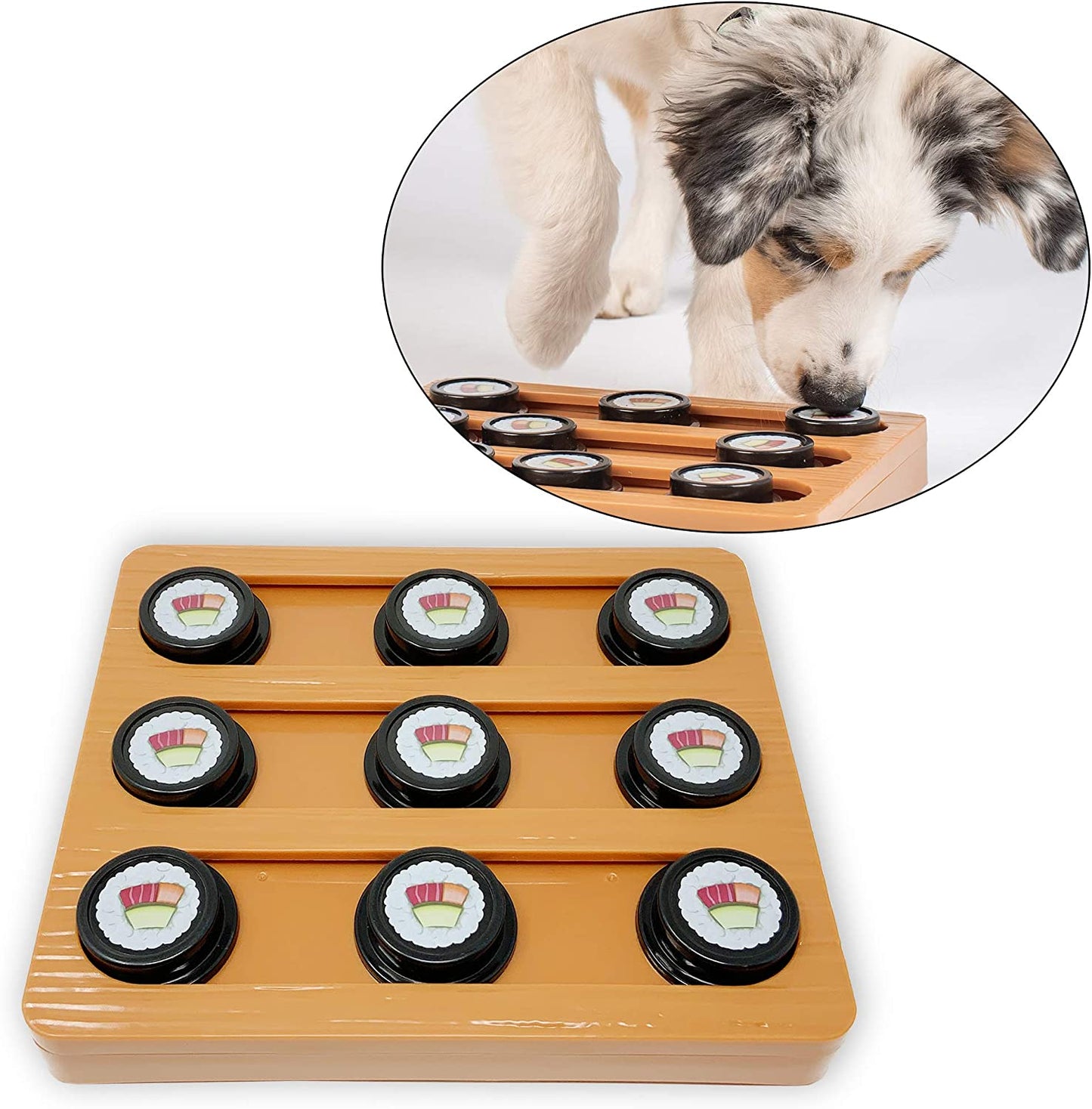 Interactive Sushi Puzzle Game For Pets