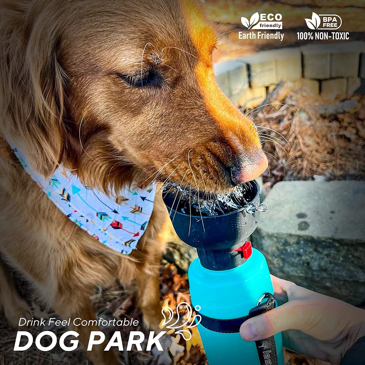 Portable Folding Dog Water Bottle